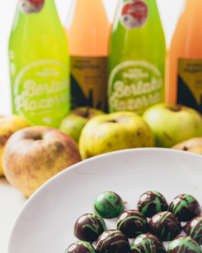 Taller de bombón de sidra